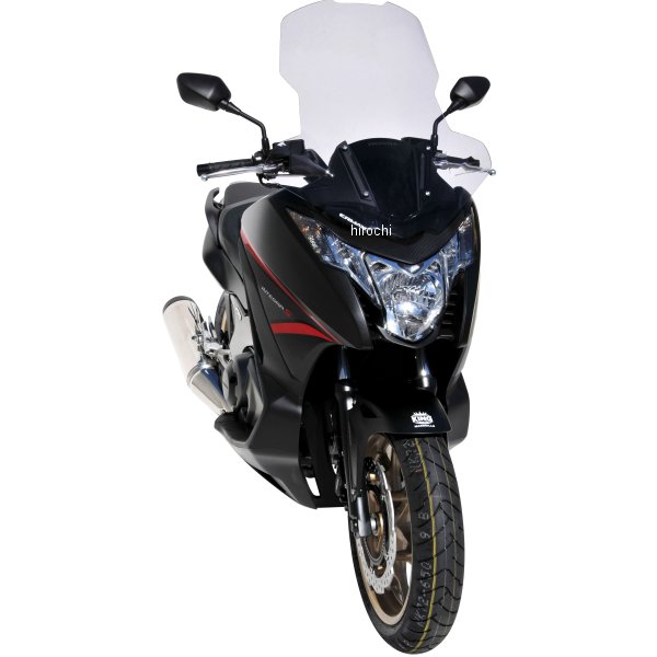 0101XX157 アルマックス ERMAX ハイプロテクション ウインドスクリーン 66cm 16年-20年 NC750 INTEGRA D/S ライトブラック 010103157 JP店|株式会社ヒロチー商事 店