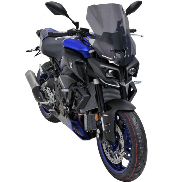 0102XX132 アルマックス ERMAX ハイプロテクション ウインドスクリーン 47cm 16年-20年 MT-10、FZ-10 ダークブラック 010256132 JP店｜株式会社ヒロチー商事 店