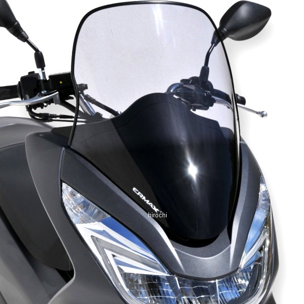 0101XX147-PCX15 アルマックス ERMAX ハイプロテクション ウインドスクリーン 55cm 14年-17年 PCX150 グレー 010154147-PCX15 JP店