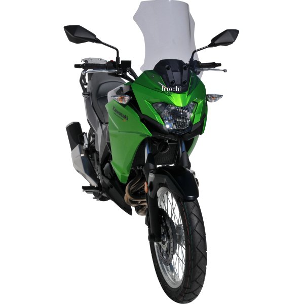 0103S67-XX アルマックス ERMAX ハイプロテクション ウインドスクリーン 45cm 17年-20年 VERSYS X300 クリア 0103S67-01 JP店