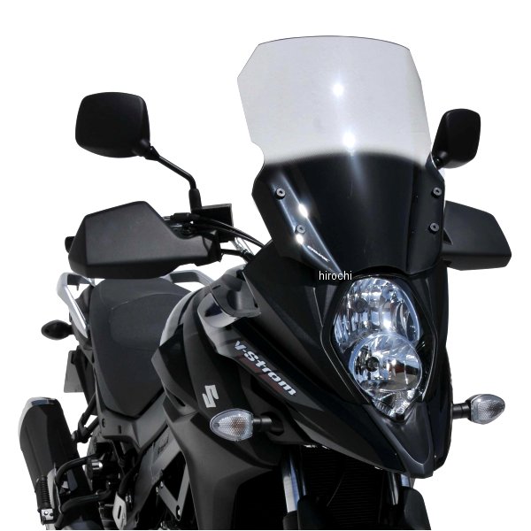 0104V73-XX アルマックス ERMAX ハイプロテクション ウインドスクリーン 43cm 17年-20年 V-Strom650、DL650 クリア 0104V73-01 JP店