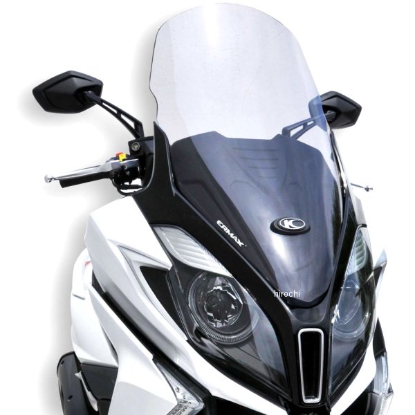 0141XX015-Downt125 アルマックス ERMAX ハイプロテクション スクリーン 76cm 15年-20年 キムコ Downtown 125i ライトブラック 014103015-DOWNT125 JP店|株式会社ヒロチー商事 店