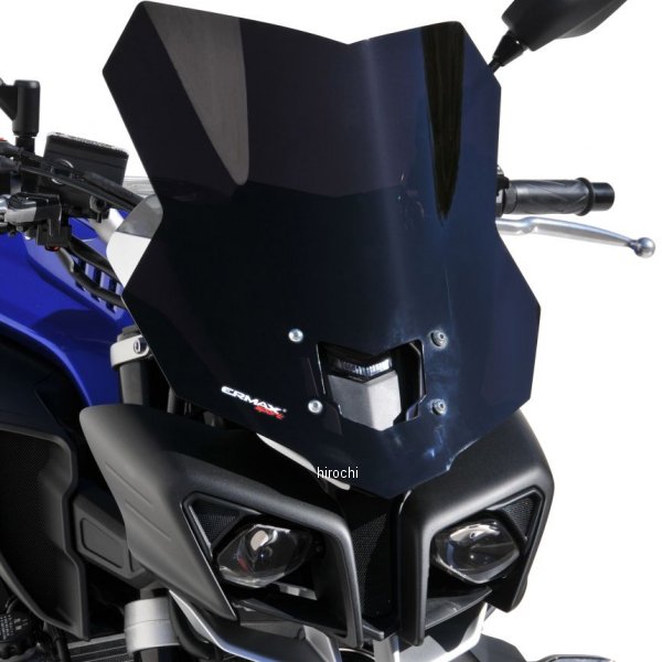 TO02XX132 アルマックス ERMAX ツーリング スクリーン 39cm 16年-20年 MT-10、FZ-10 ダークブラック TO0256132 JP店|株式会社ヒロチー商事 店