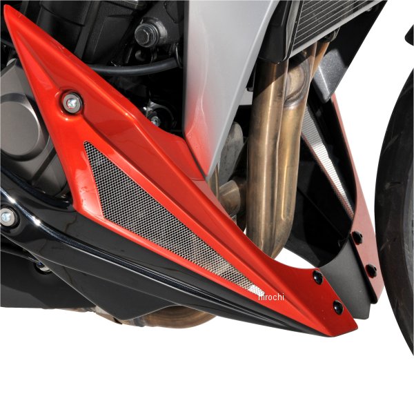 8903XX087 アルマックス ERMAX アンダーカウル 14年-20年 Z1000 グレーマット レッドメタル2014-2016 8903K1087 JP店