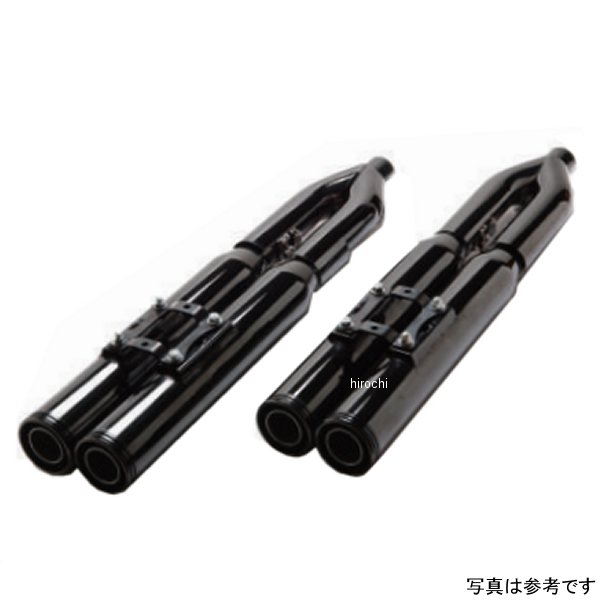 モーターステージ スリップオンマフラー ブラス4 ストレートカット 17年以降 ツーリング 黒/バフエンド 20120007F JP店
