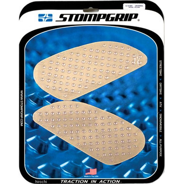 ストンプグリップ STOMPGRIP トラクションパッドタンクキット 汎用 クリア 50-10-0006C JP店