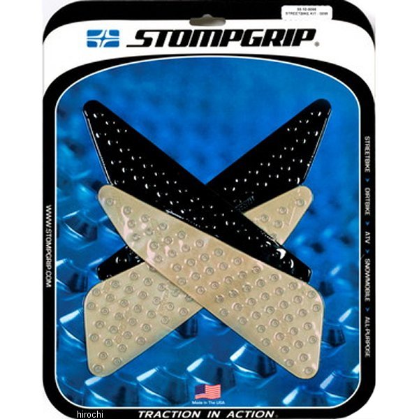 ストンプグリップ STOMPGRIP トラクションパッドタンクキット 15年-17年 MT-07 ハイブリッド 55-10-0098H JP店