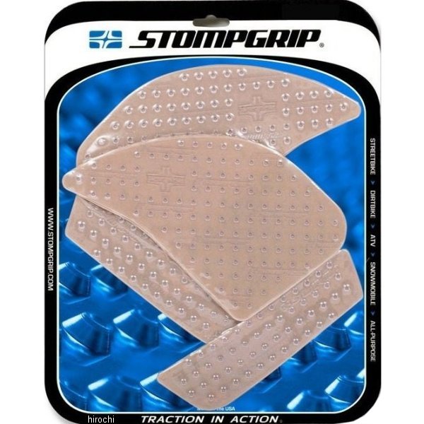 ストンプグリップ STOMPGRIP トラクションパッドタンクキット 20年 Ninja1000SX クリア 55-10-0178C JP店