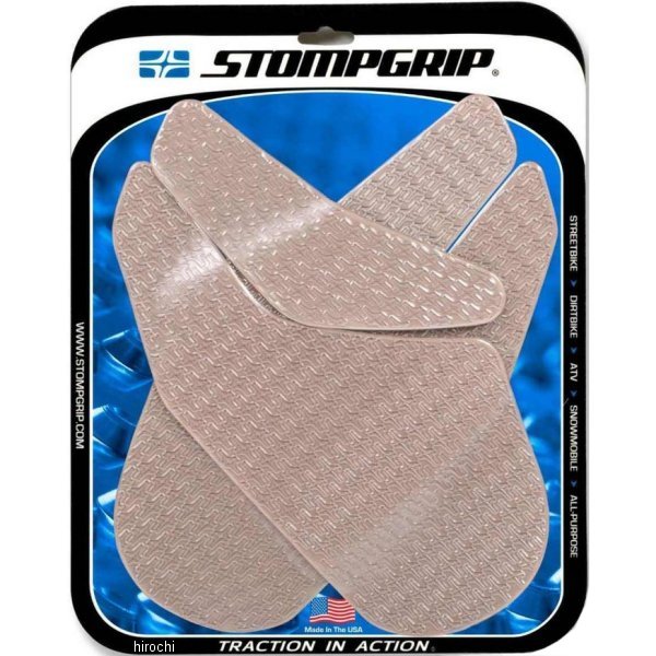 ストンプグリップ STOMPGRIP トラクションパッドタンクキット 04年-07年 CBR1000RR クリア 55-14-0016C JP店