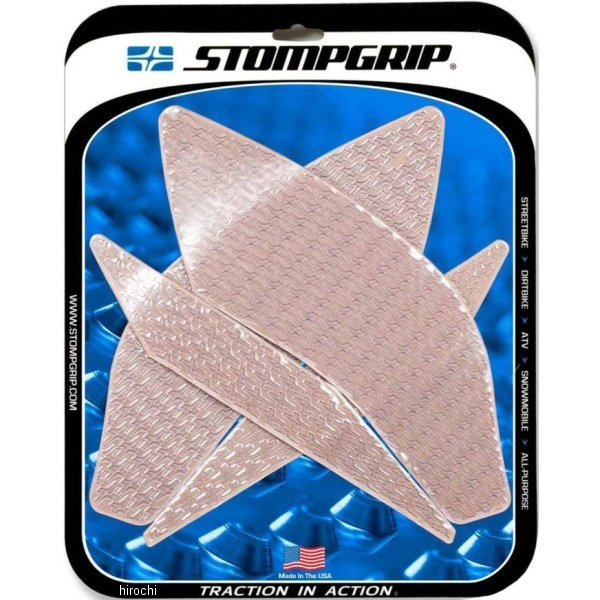ストンプグリップ STOMPGRIP トラクションパッドタンクキット 15年-20年 YZF-R1 クリア 55-14-0099C JP店｜株式会社ヒロチー商事 店