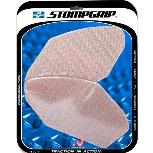 ストンプグリップ STOMPGRIP トラクションパッドタンクキット 17年-20年 Ninja650/Z650 クリア 55-14-0140C JP店