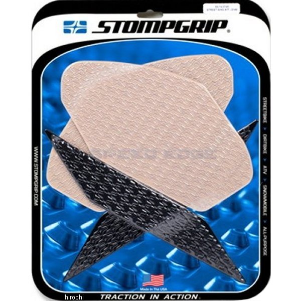 ストンプグリップ STOMPGRIP トラクションパッドタンクキット 18年-20年 Ninja250/400 ハイブリッド 55-14-0149H JP店