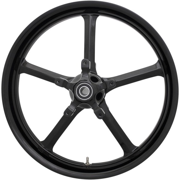 【USA在庫あり】 COASTAL MOTO ロックスターモト アルミホイール フロント 21×3.25 09年-22年 ハーレー FLHTCUTG ABS有 黒 0201-2405 JP店