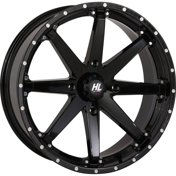 ハイリフター HIGHLIFTER HL10 ホイール フロント、リア 20×7 4/137 4+3 21年 Talon 1000X-4 Special Edition 黒 0230-1281 JP店