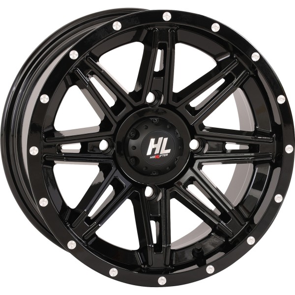 【USA在庫あり】 ハイリフター HIGHLIFTER HL22 ビードロックホイール フロント、リア 14×7 4/156 4+3 20年-22年 YXZ1000R SS XT-R 4x4 黒 0230-1297 JP店