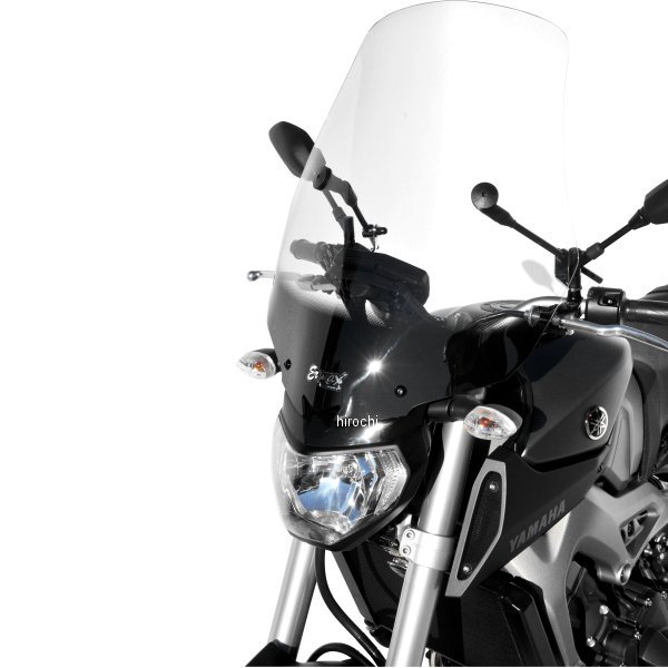 TO02XX117 アルマックス ERMAX ツーリング スクリーン 62cm 14年-16年 MT-09 FZ-09 ライトブラウン TO0202117 JP店|株式会社ヒロチー商事 店