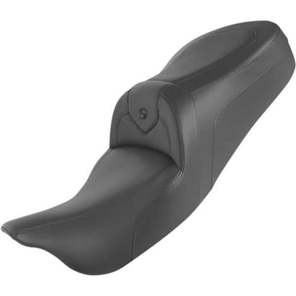 【USA在庫あり】 サドルメン SADDLEMEN ロードソファー シート 09年-22年 ハーレー FLHTCUTG バックレスト無 黒 0801-1403 JP店