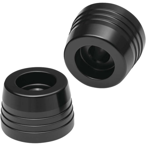 【USA在庫あり】 クリアキン Kuryakyn Lodestar ハンドルバー スライダー 黒 kur3812 JP店