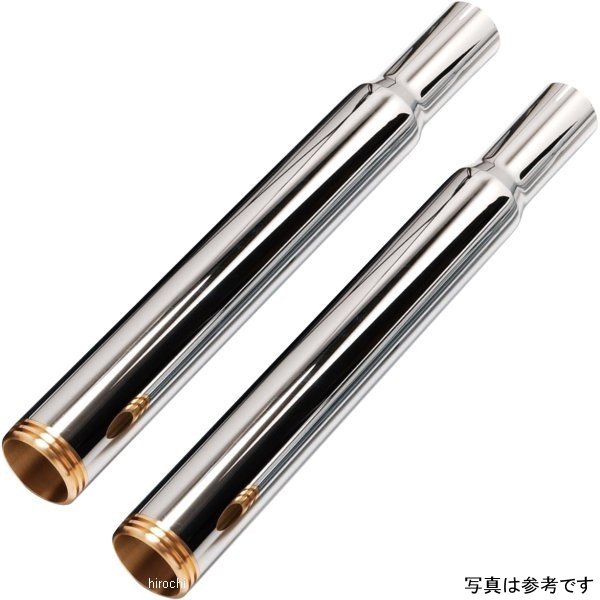 モーターステージ スリップオンマフラー 63ストレート 17年 FXSB、FLSTC クローム 2017073 JP店