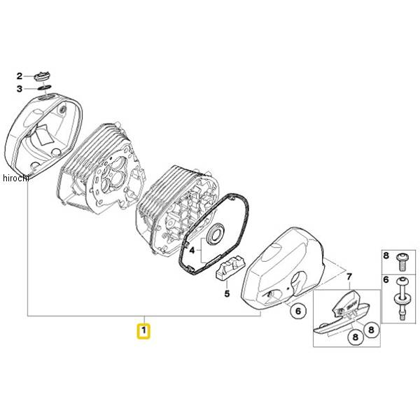 BMW純正 シリンダー ヘッド カバー カーボン LH 11127722757 JP店