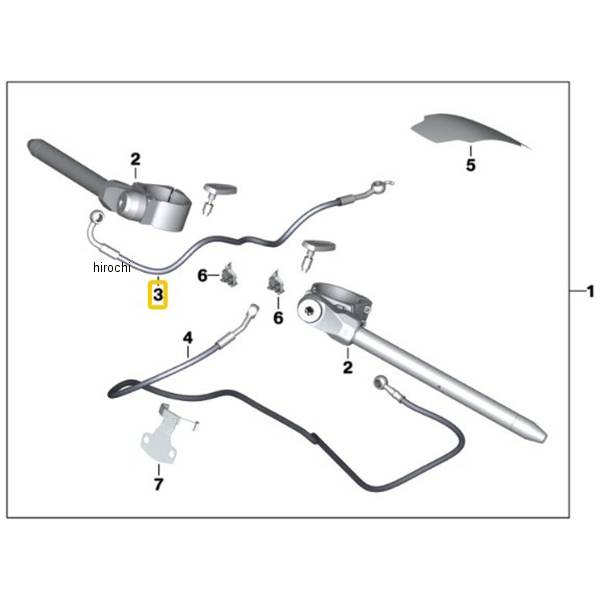 BMW純正 ブレーキ ライン F 制御回路 77228393220 JP店