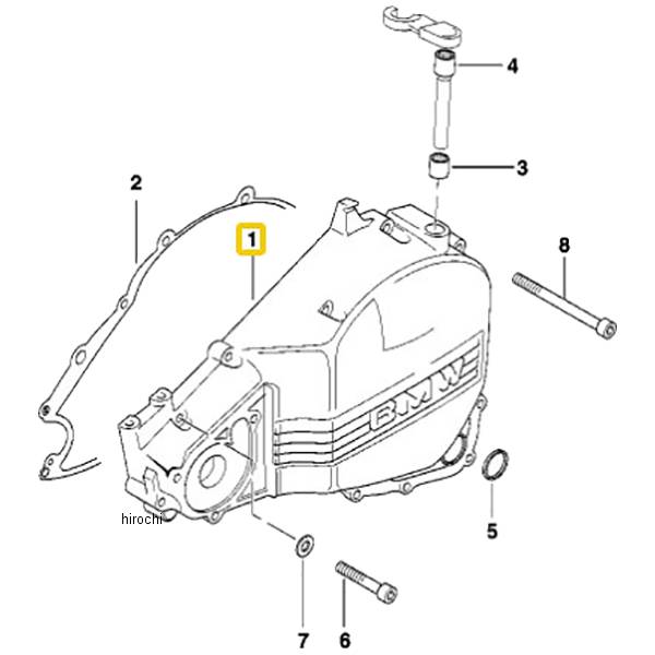 BMW純正 シリンダー ブロック カバー LH 11147666517 JP店