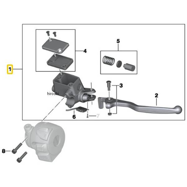 BMW純正 Handbrake control assembly 32727714787 JP店