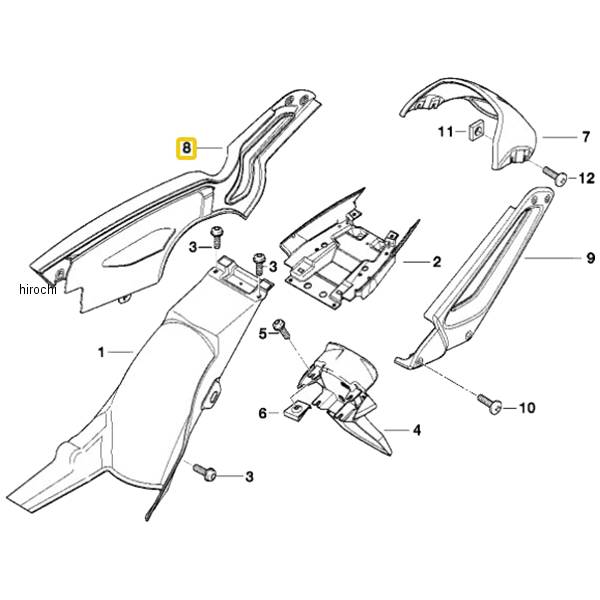 BMW純正 ホルダー、ロアー ホィール カバー RH 46627651446 JP店