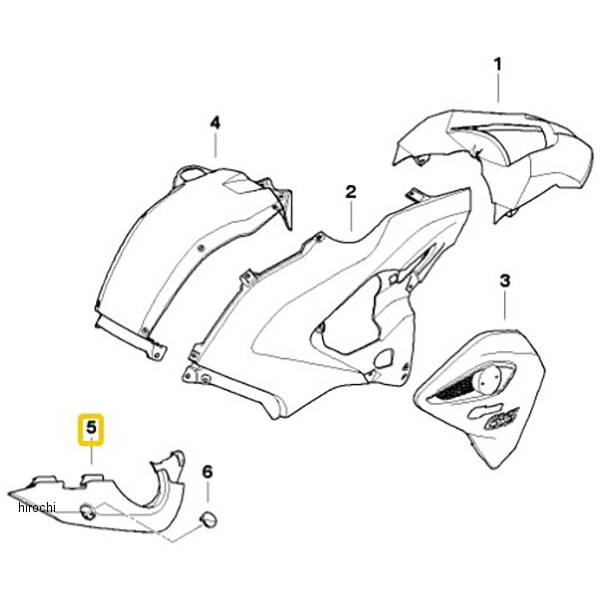 BMW純正 R サイド トリム カバー LH 46627686085 JP店