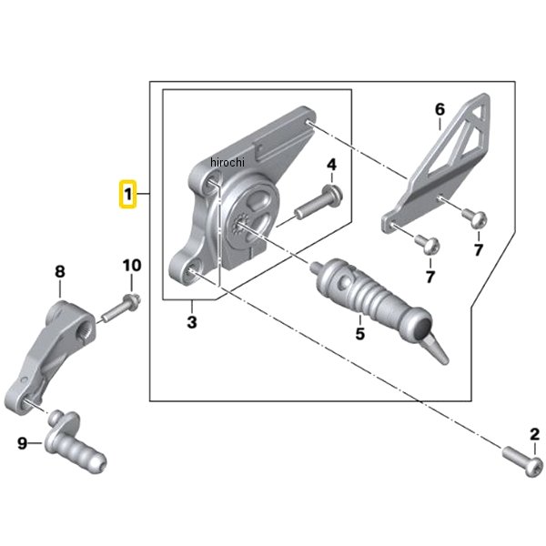 BMW純正 フット レスト装置 LH 46718396507 JP店