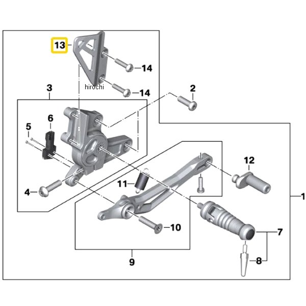 BMW純正 ヒール ガード RH 46718396546 JP店