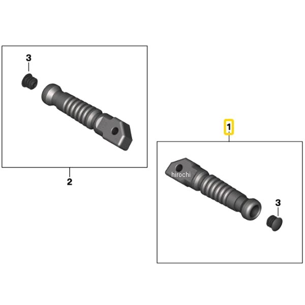 BMW純正 R フット レスト LH 46718396777 JP店