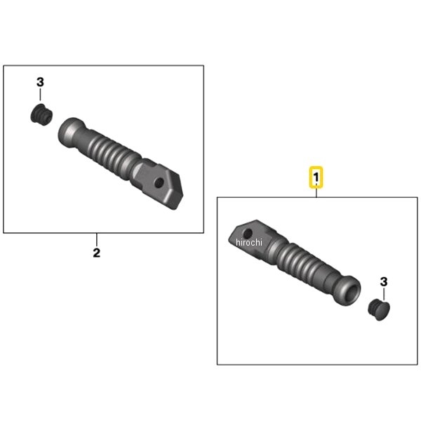 BMW純正 R フット レスト LH 46718396781 JP店
