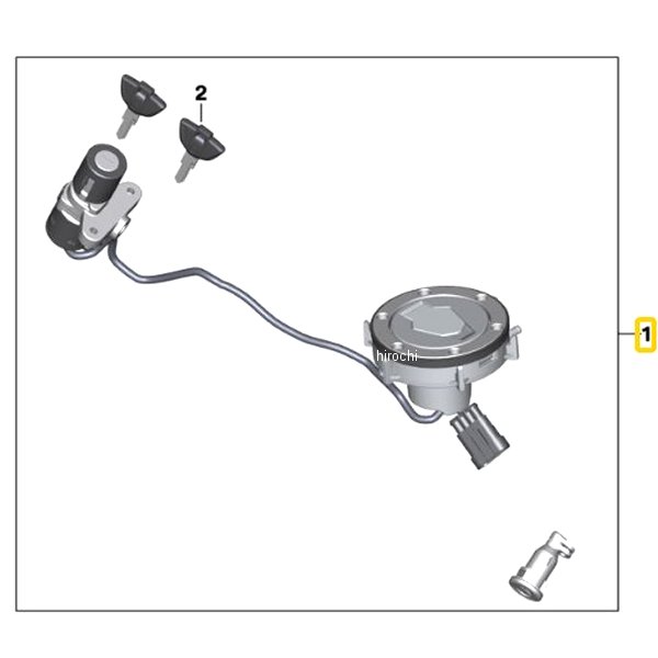 BMW純正 同じロック 機械式 51258567000 JP店