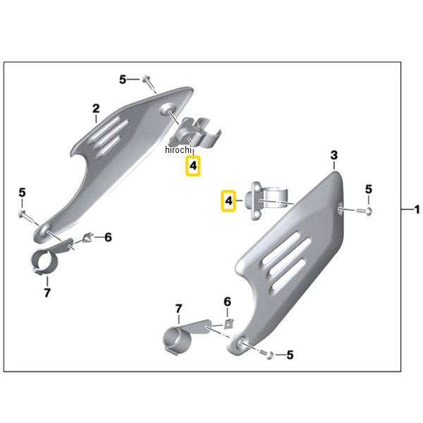 BMW純正 ホルダー カバー インテーク マフラー 77318564900 JP店