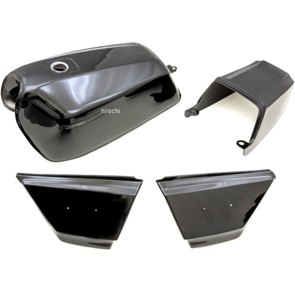 楽天市場】GS400 外装セット E1ライン 黒 銀 : カスタムパーツ DJ