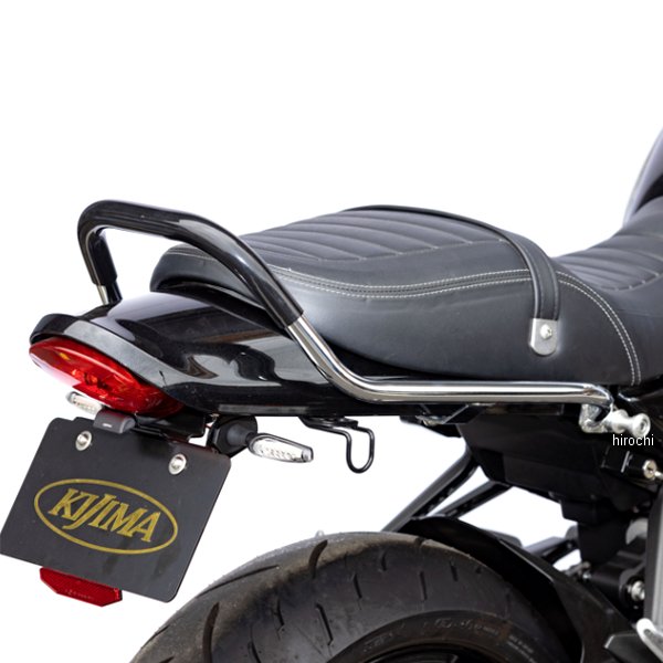 【メーカー在庫あり】 2510-5443 キジマ タンデムグリップ Z900RS、Z900RSカフェ メッキ/ラバー 210-5443 JP店