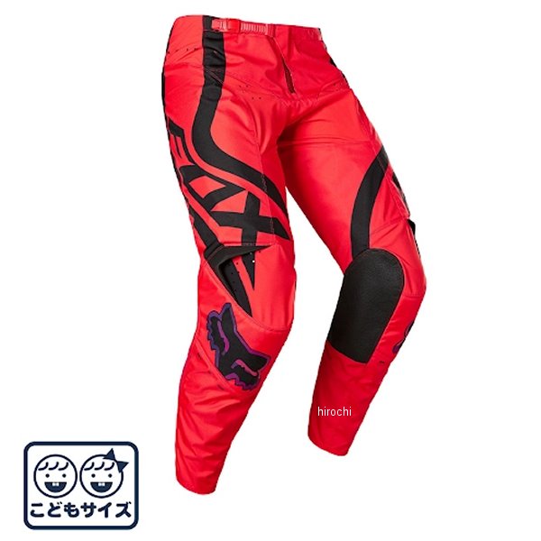 【メーカー在庫あり】 フォックス FOX ユース パンツ 180 ベンズ 蛍光赤 26サイズ 28831-110-26 JP店
