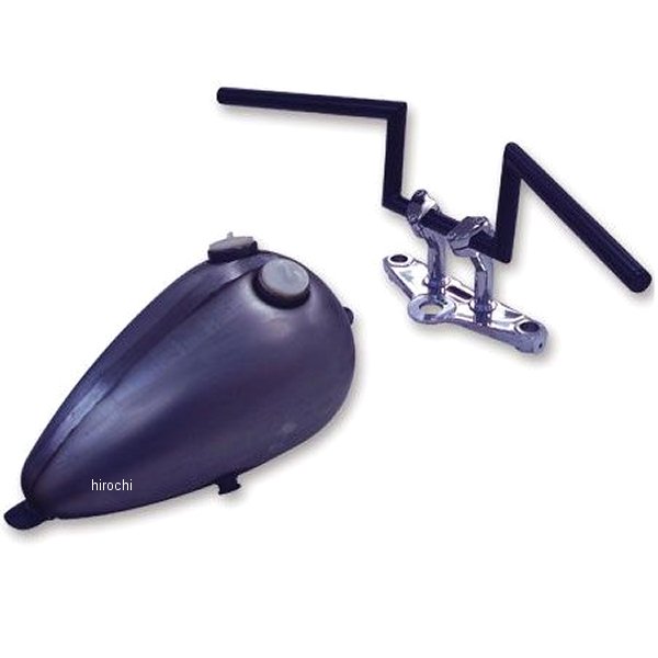 【メーカー在庫あり】 ガッツクローム Z BAR 6インチ ヘコミ有 黒 2050-0106 JP店