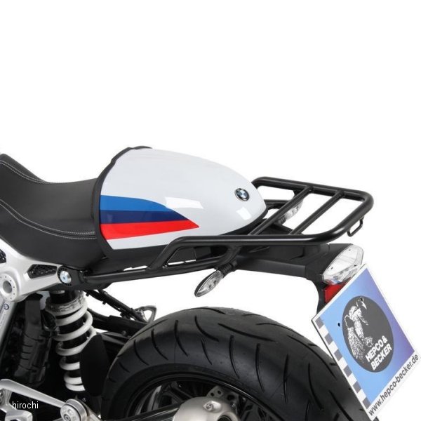 ヘプコアンドベッカー HEPCO&BECKER リアキャリア 17年-20年 BMW R nine T レーサー 黒 6546505 01 01 JP店|株式会社ヒロチー商事 店