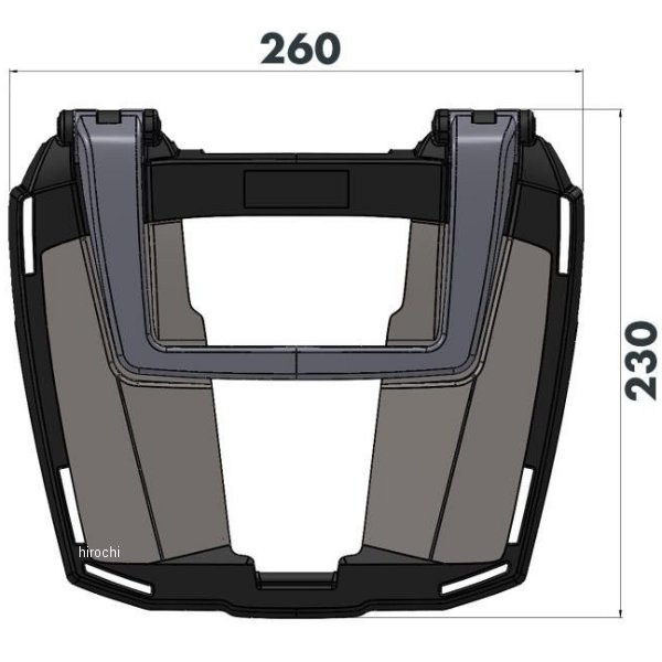 ヘプコアンドベッカー HEPCO&BECKER トップケースキャリア EASYラック B-KING 黒 6613519 01 01 JP店