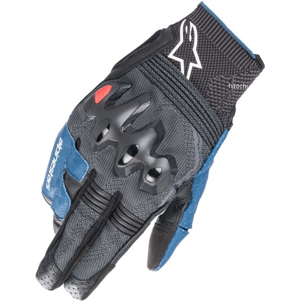 【メーカー在庫あり】 アルパインスターズ MORPH SPORT グローブ 黒/ブルーソーダライト Mサイズ 3567122 JP店