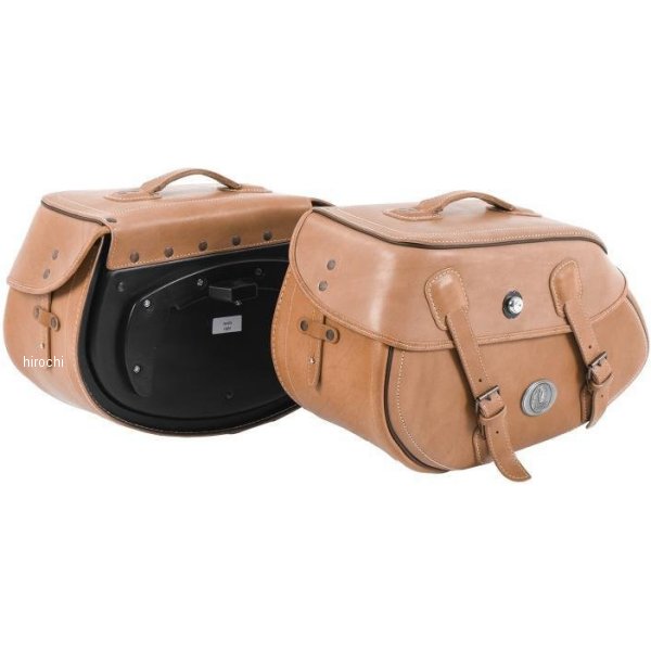 【メーカー在庫あり】 ヘプコアンドベッカー HEPCO&BECKER サイドレザーバッグ バッファロー C-Bowキャリア用 30L ブラウン 620230 00 08 JP店