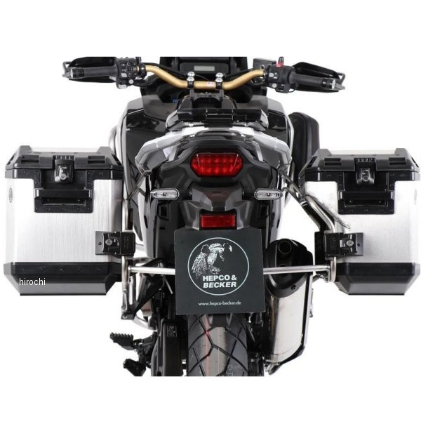 ヘプコアンドベッカー HEPCO&BECKER サイドキャリア カットアウトセット CRF1100L アフリカツイン シルバー 6519522 00 22-00-40 JP店