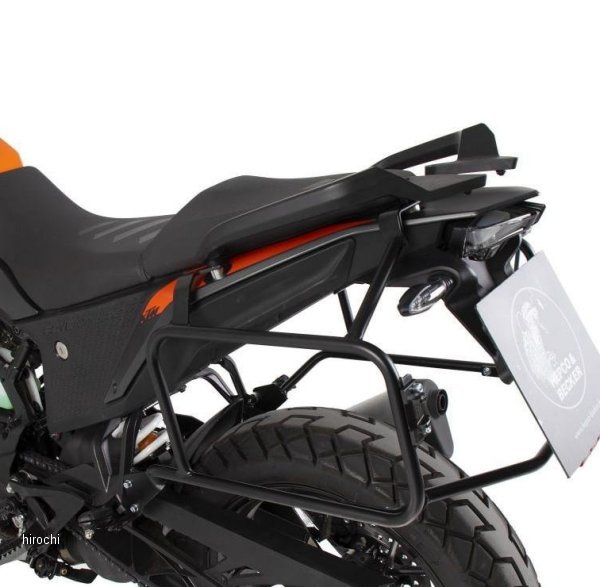 ヘプコアンドベッカー HEPCO&BECKER サイドキャリア 20年-21年 KTM 390 ADVENTURE 黒 6537601 00 01 JP店