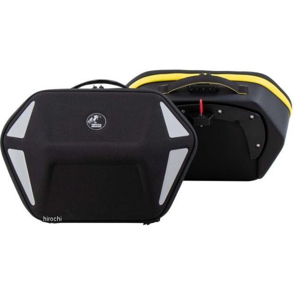 ヘプコアンドベッカー HEPCO&BECKER サイドバッグ ロイスターネオ C-Bowキャリア用 16-17.5L イエロージップ 640622 00 07 JP店
