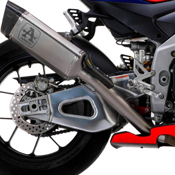 アロー ARROW スリップオンマフラー ステンリンクパイプ付 Pista 19年-20年 RSV4 1100ファクトリー チタン 71002PT JP店