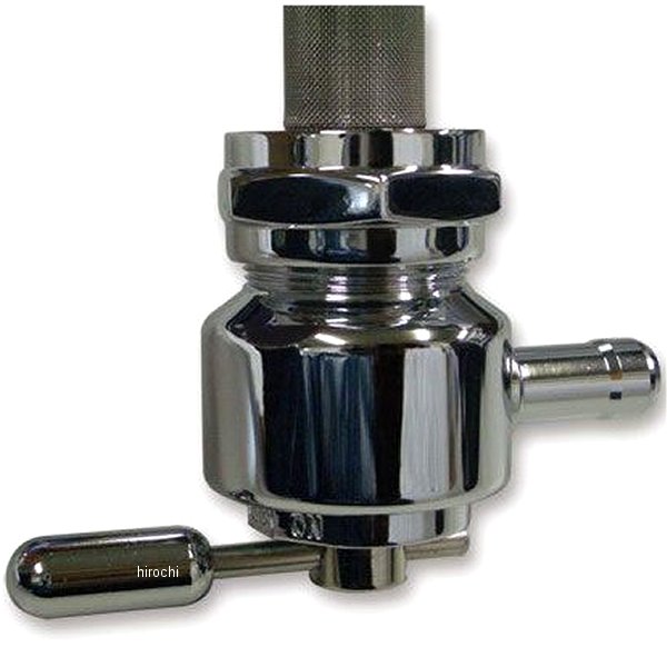 【メーカー在庫あり】 ガッツクローム ガソリンコック 22mm ラウンドタイプ クロームメッキ 6311-CR JP店|株式会社ヒロチー商事 店
