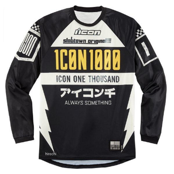 アイコン ICON ジャージ スラブタウン 黒 XLサイズ 2824-0080 JP店