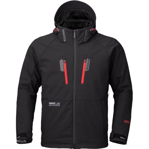 RSJ730 RSタイチ RSTaichi 2022年秋冬モデル ソフトシェル オールシーズンパーカ 黒 赤 レディース WMサイズ RSJ730BK11WM JP店